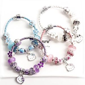 Hello Kitty Kids Girls handmade Bracelets for sale